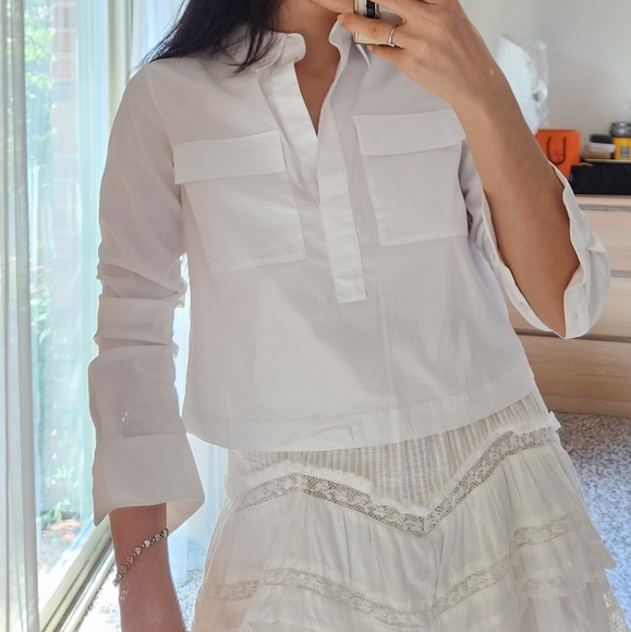 Theory cropped shirt - Picture 10 of 10